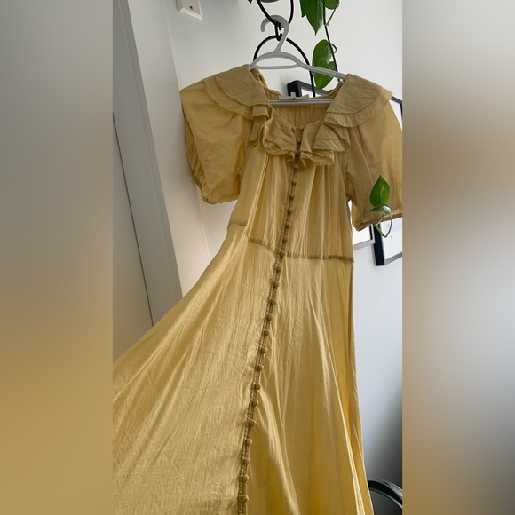 THE GREAT Sunrise Dress - Buttercup - Size 0 - Picture 8 of 8